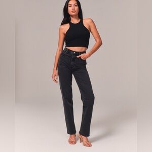 Abercrombie & Fitch Ultra High Rise 90s Straight Jeans